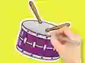 Mchezo Coloring Book: Star Drum online