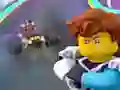 Mchezo Ninjago Cyber Racer online