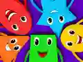 Mchezo Kids Quiz: Colorful Shaps online
