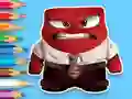 Mchezo Coloring Book: Inside Out Angry online