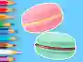 Mchezo Coloring Book: Macaron online