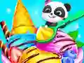 Mchezo Baby Panda Ice Cream Truck online