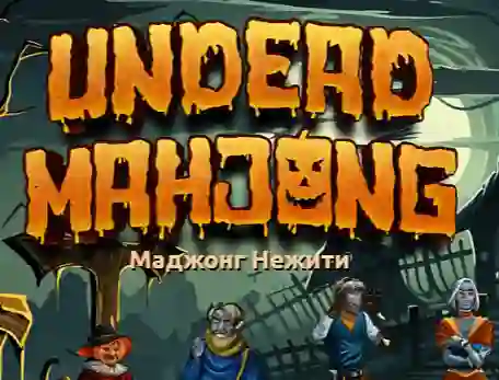 Mchezo Undead Mahjong online
