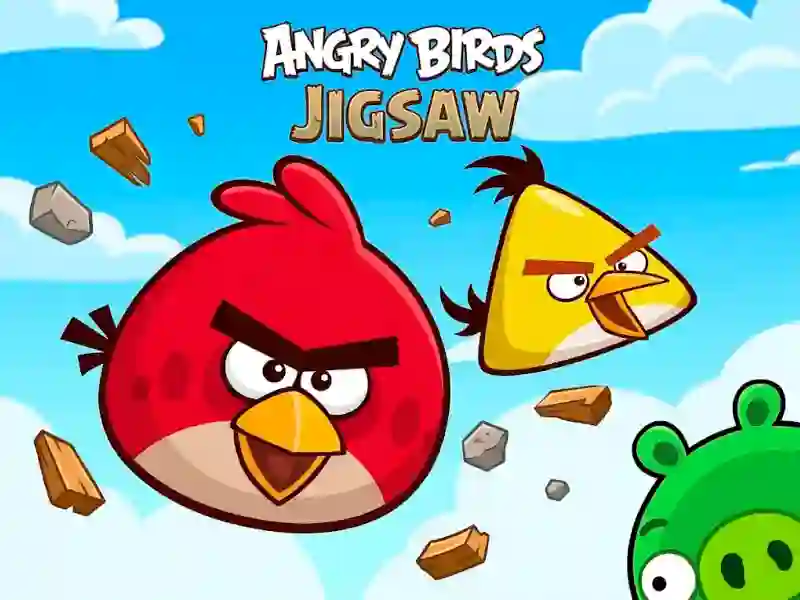 Mchezo Angry Birds Jigsaw online