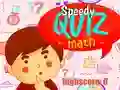 Mchezo Speedy Quiz Maths online