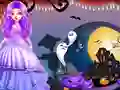 Mchezo Princess Halloween Makeup online