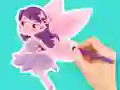 Mchezo Coloring Book: Flower Fairy online