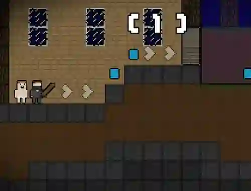 Mchezo Baby Noob Vs Heroman 2 Player online
