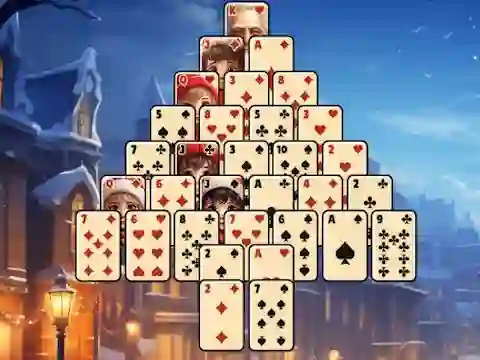 Mchezo Christmas Tree Solitaire online