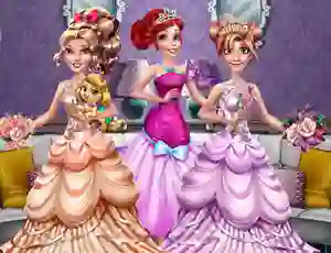 Mchezo Princesses Homecoming Party online
