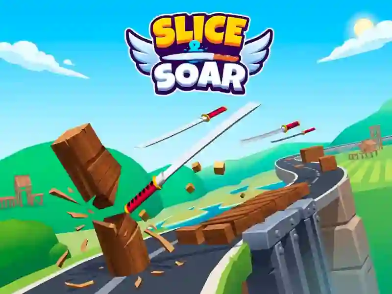 Mchezo Slice & Soar online