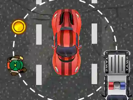 Mchezo Dangerous Money Road online