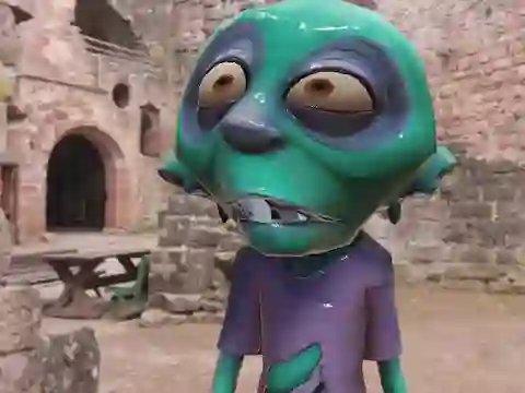 Mchezo Funny Faces: Zombies online