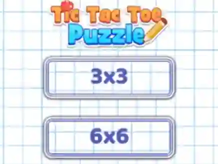 Mchezo Tic Tac Toe Puzzle online