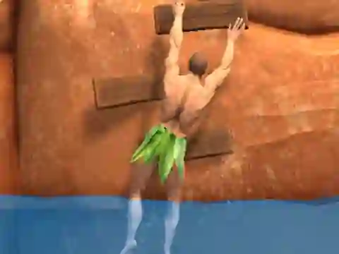 Mchezo Ragdoll Rock Climber online