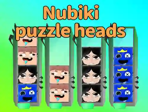 Mchezo Nubiki Puzzle Heads online
