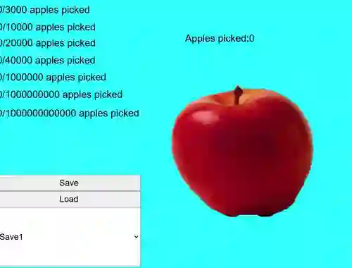 Mchezo Red Apple Clicker online