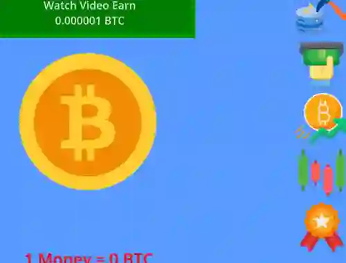 Mchezo Bitcoin Clicker Game online