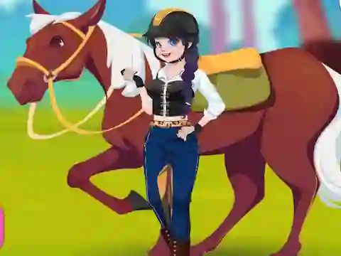 Mchezo Girly Equestrian online