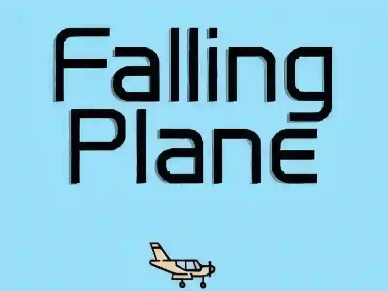 Mchezo Falling Plane online