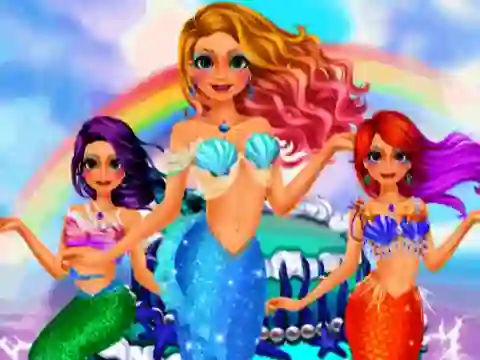 Mchezo Magic Mermaid Salon online