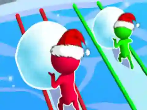 Mchezo Snow Race: Christmas Runner online