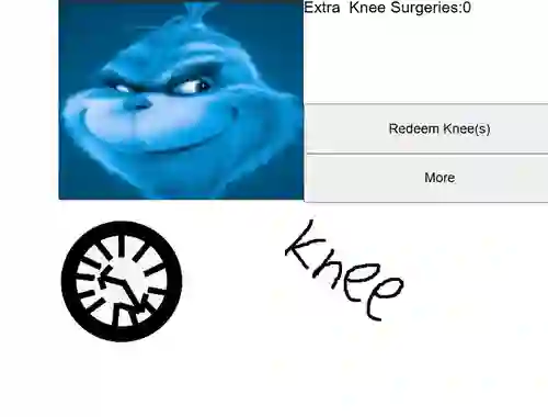 Mchezo Knee Surgery Clicker online