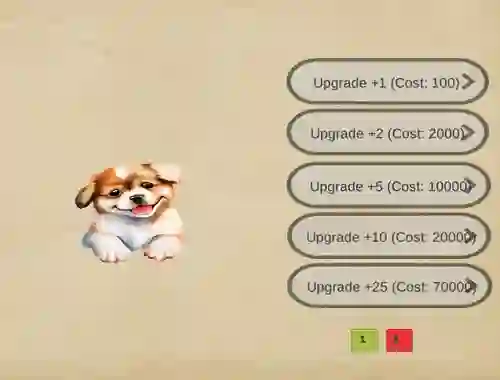Mchezo Dog Clicker online
