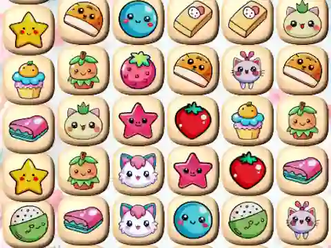 Mchezo Sweet Tile Puzzle online