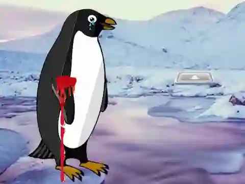 Mchezo Heal the Wounded Penguin online