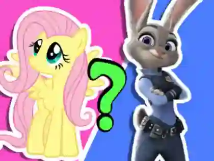 Mchezo Kids Quiz: Animal Ladies online