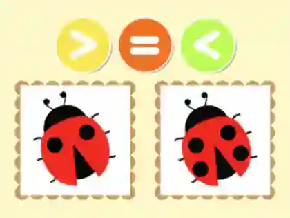 Mchezo Kids Quiz: More Or Fewer online