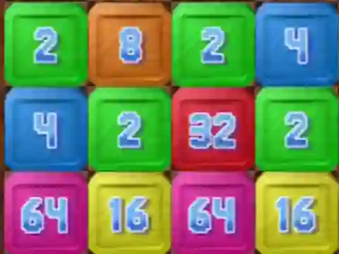 Mchezo 2048: Wood Block online