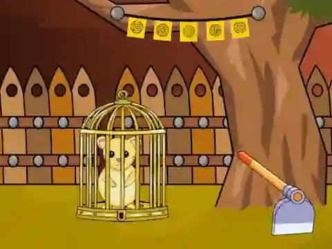 Mchezo Cute Hamster Escape from Cage online