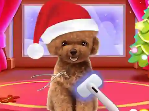 Mchezo Christmas ASMR Makerover Salon online