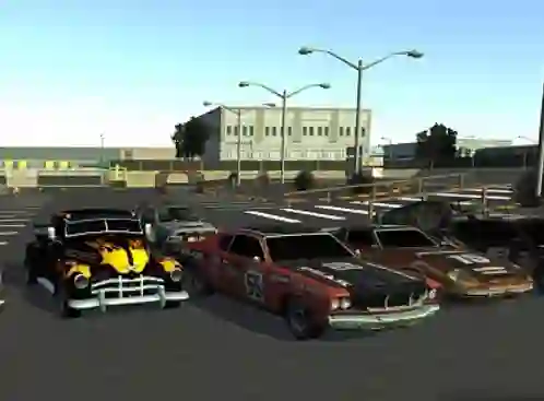 Mchezo RealDerby: Royal battle on the car online