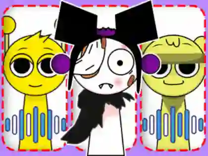 Mchezo Kids Quiz: Guess Sprunki Voice online