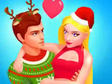 Mchezo Bestie Breakup Run - Christmas Love online