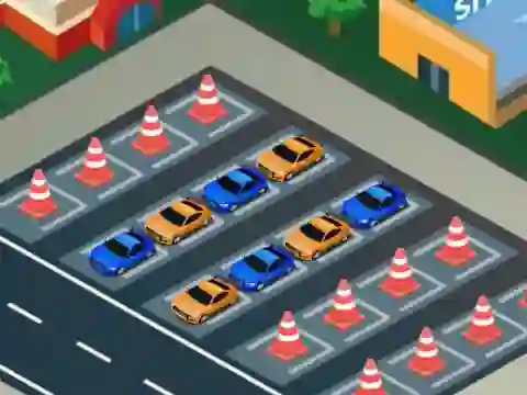 Mchezo Car Park Sort online