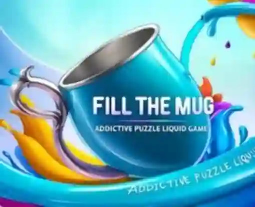 Mchezo Fill the Mug Addictive Puzzle Liquid Game online
