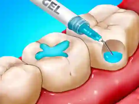 Mchezo Incredible Kids Dentist online