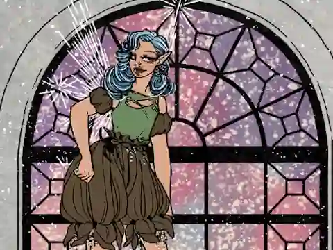 Mchezo Goth Fairy Holiday Edition online