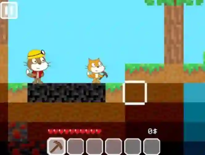 Mchezo Miner Cat online