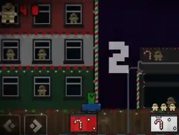Mchezo Santa Car Cookie online