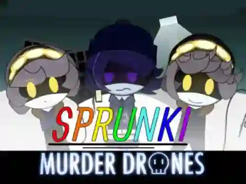 Mchezo Sprunki: Murder Drones online
