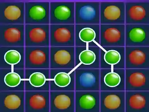 Mchezo Connect the Bubbles online