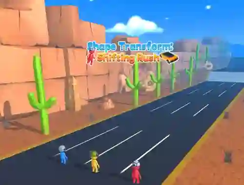 Mchezo Shape Transform: Shifting Rush online