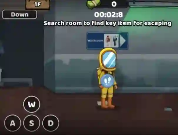 Mchezo Escape Room Mystery Key 2 online