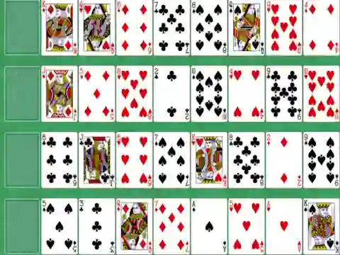 Mchezo Cards: Solitaire Carpet online