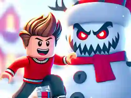 Mchezo Jigsaw Puzzle: Roblox Snowball Battle online